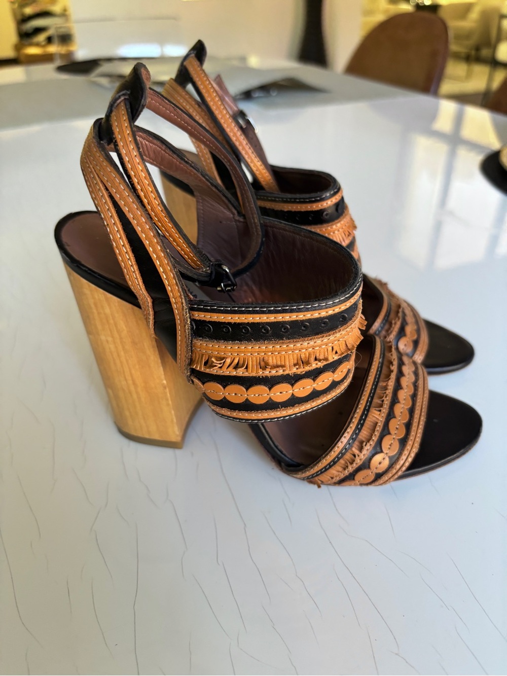 TABITHA SIMMONS Shaewood Leather Sandals